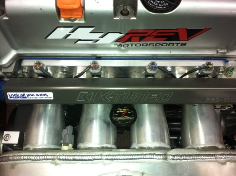 KTuned Pro1000 fuel rail Honda / Acura K20a K24a Engine Forum